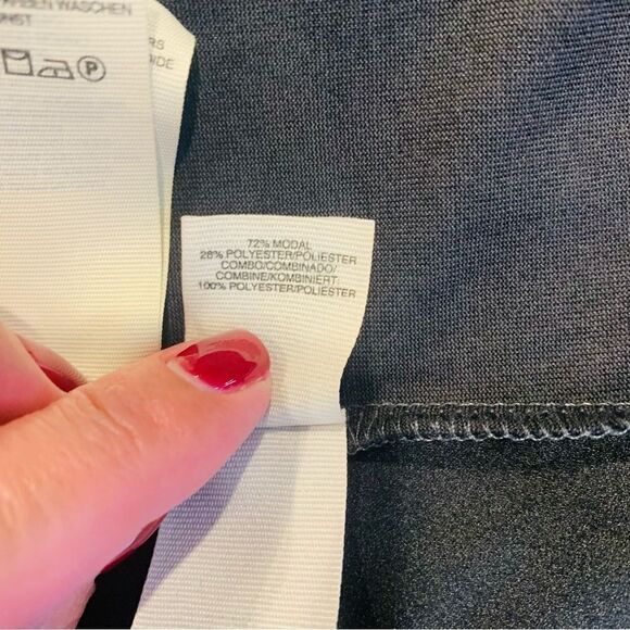 Rachel Rachel Roy Curvy Collection Black Dress Gray Back Size 1X - Picture 8 of 11